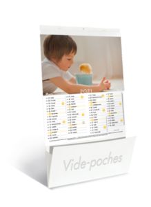 calendriers vide poches enfants 1