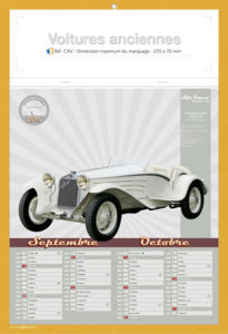 calendriers voitures anciennes 3