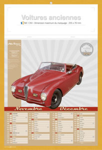 calendriers voitures anciennes 4