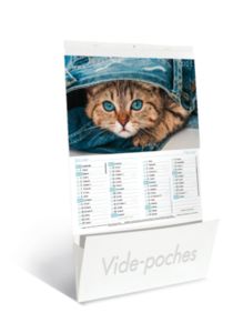 calendriersvide poches chats et chiens