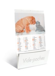 calendriersvide poches chats et chiens 1