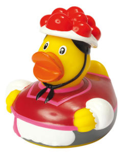 canard publicitaire fluo Rose