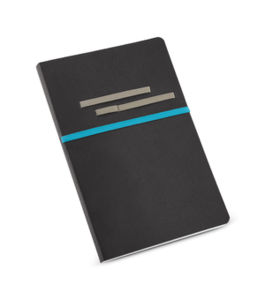 Carnet A5 personnalisable | Roots Bleu clair