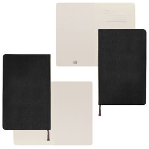 Carnet Moleskine personnalisé | Moleskine 2 Black Lined Paper