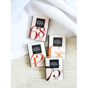 Chocolat français publicitaire | Carrés 4 12