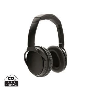 Casque audio pliable ANC publicitaire Noir