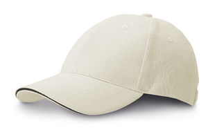 Casquette sandwich pour entreprise Blanc