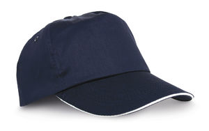 Casquette sandwich promotionnelle Bleu marine