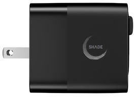 Chargeur 65W GaN avec câble Urban V Mendocino entreprise Noir