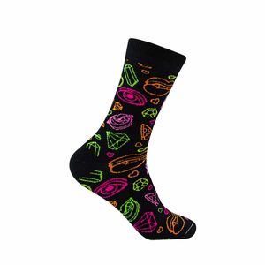 Chaussettes réfléchissantes néon personnalisées 5