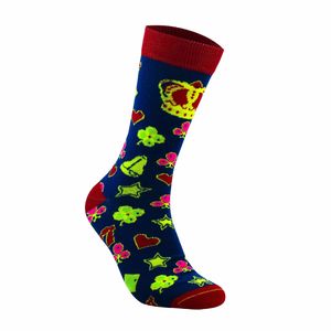 Chaussettes réfléchissantes néon personnalisées 8