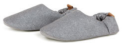 Chaussons doux rPET RCS L/XL Moulton personnalisés Gris