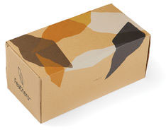 Chaussons doux rPET RCS Santos personnalisables Blanc cassé