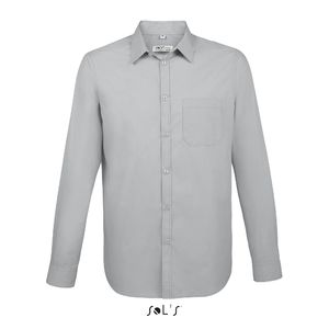 Chemise personnalisable | Baltimore Fit Gris perle