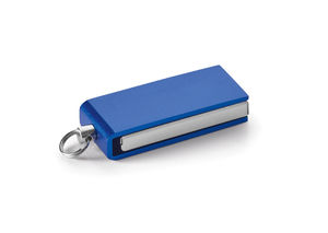 Clé USB design publicitaire | Simon Bleu royal