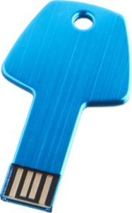 Clé USB publicitaire | Key USBKey USB Bleu clair