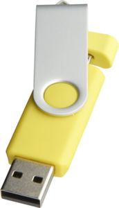 Clé USB publicitaire | On the Go Jaune