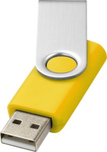 Clé USB standard publicitaire | Twister Jaune