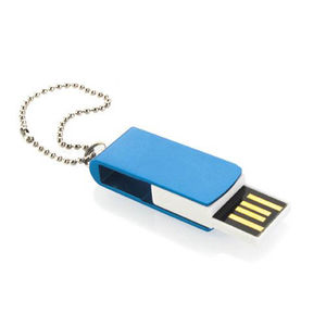 clef usb personnalisable de luxe Bleu