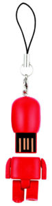 clef usb publicitaire silicone Rouge