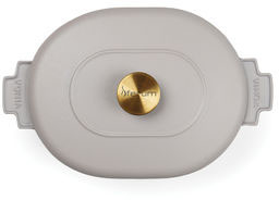 Cocotte 4 L Monte Heritage personnalisée Gris