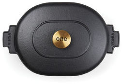 Cocotte 4 L Monte Heritage personnalisée Noir