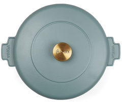 Cocotte 5.5 L Monte Heritage personnalisable Bleu