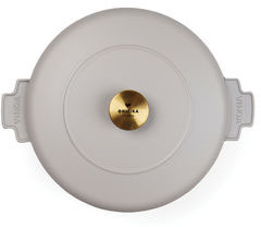 Cocotte 5.5 L Monte Heritage personnalisable Gris