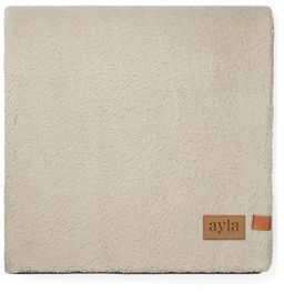 Couverture/plaïd doux GRS Maine publicitaire Marron