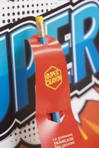 Crayon publicitaire | Super Crayon - Supman 1