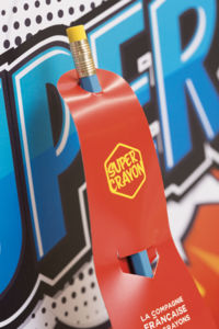 Crayon publicitaire | Super Crayon - Supman 2