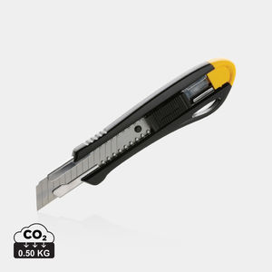 Cutter rechargeable publicitaire Jaune