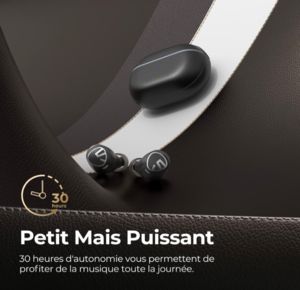 Ecouteurs bluetooth étanches publicitaire 1