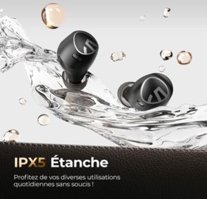 Ecouteurs bluetooth étanches publicitaire 3