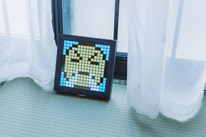 Ecran tableau pixel art publicitaire | Pixoo 10