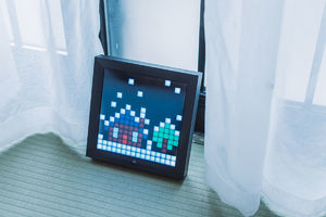 Ecran tableau pixel art publicitaire | Pixoo 11
