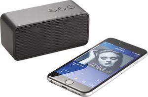 Enceinte Bluetooth personnalisable | Port Charlotte  Noir