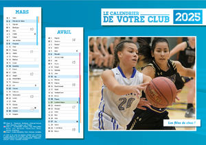 Calendrier personnalisé | Equipe 2