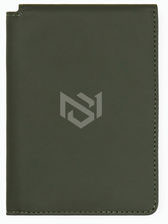 Étui passeport anti-RFID PU recyclé RCS personnalisable Vert