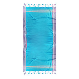 Fouta/serviette de bain DUNE promotionnelle Bleu