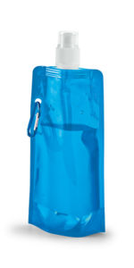 Gourde pliable pour entreprise Bleu clair