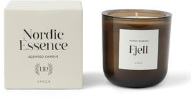 Grande bougie parfumée Nordic personnalisable Blanc cassé