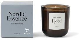 Grande bougie parfumée Nordic personnalisable Bleu