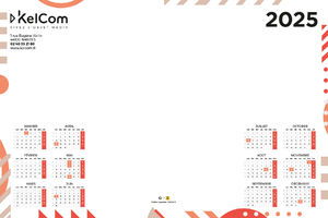 calendrier Sous-mains | Graphik 2