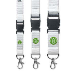 Lanyard personnalisé | Lan RPET Clip 1