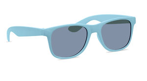 Lunettes bambou publicitaire | Bora Bleu ciel