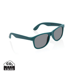 Lunettes de soleil PP recyclé publicitaire Turquoise