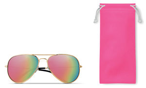 Lunettes de soleil publicitaires | Malibu Fuchsia