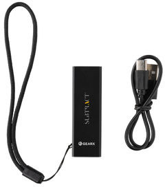 Mètre laser 30 m alu recyclé RCS Gear X publicitaire Noir