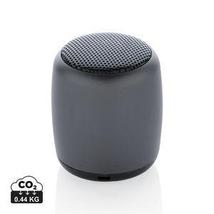 Mini enceinte sans fil en aluminium | Enceinte publicitaire Antracite-mat